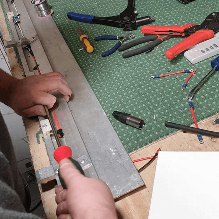 Dance floor repair components